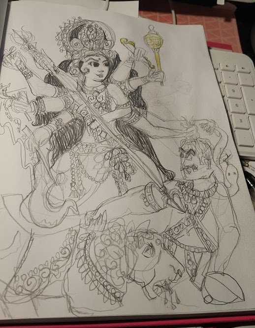 sketch for art clash1